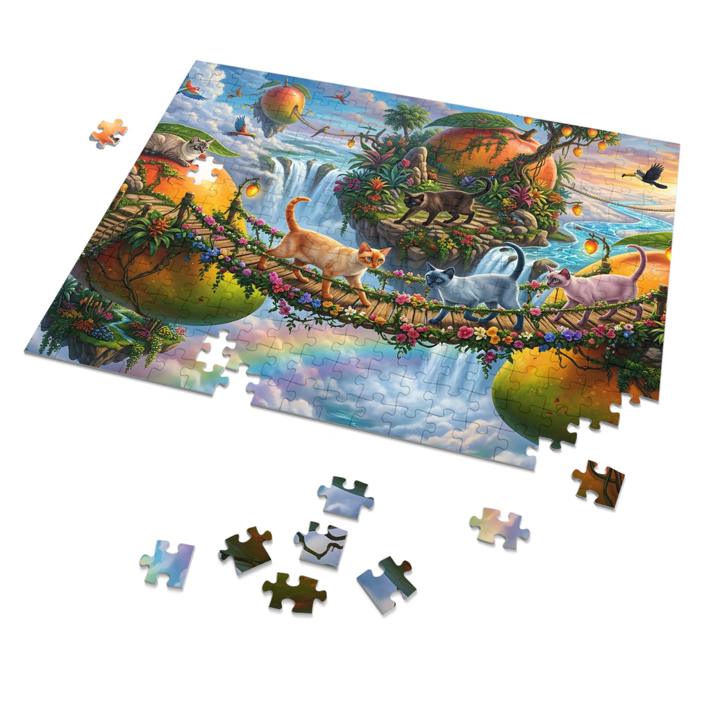 Siamese Tropical Mango Paradise Jigsaw Puzzle