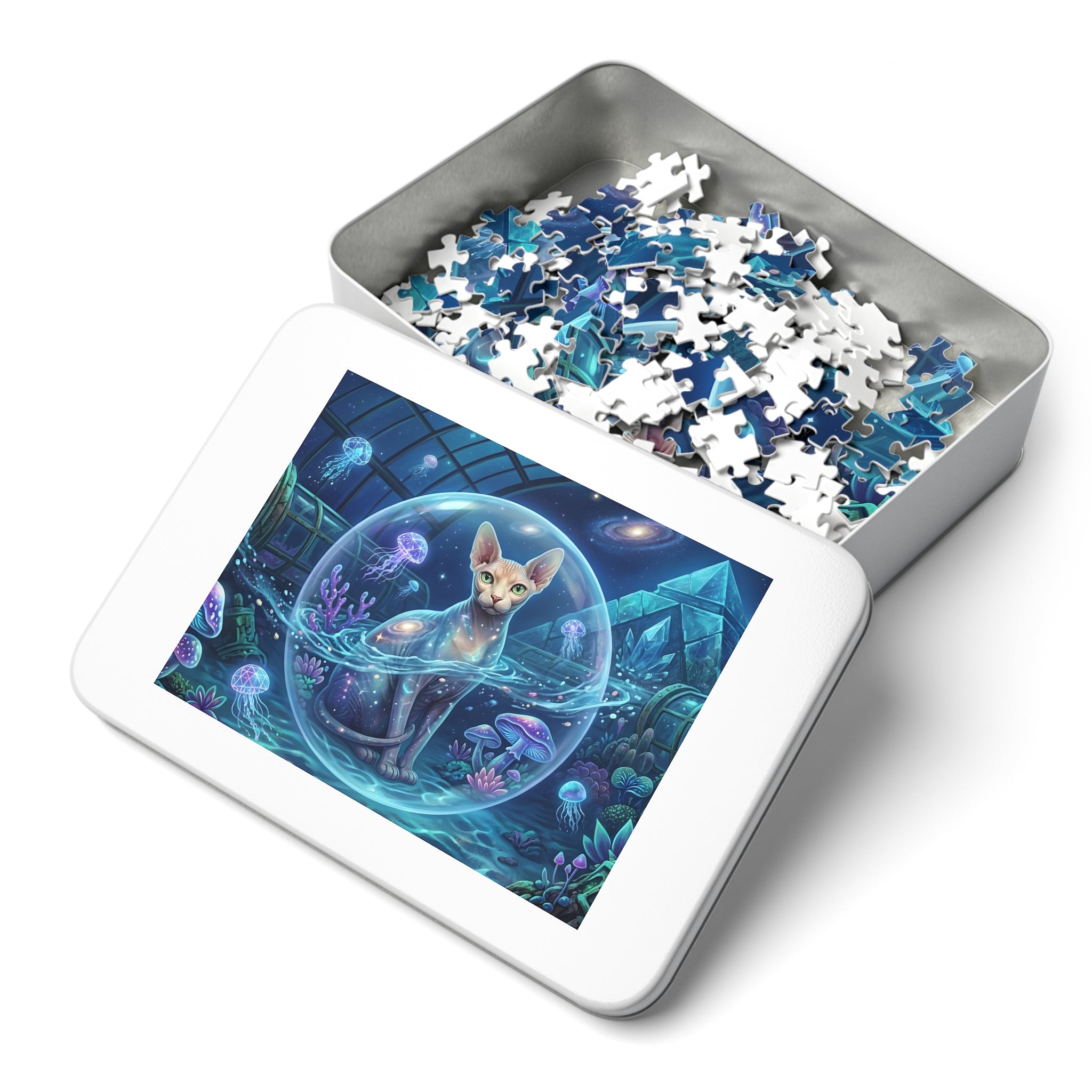 Sphynx Underwater Bubble World Jigsaw Puzzle