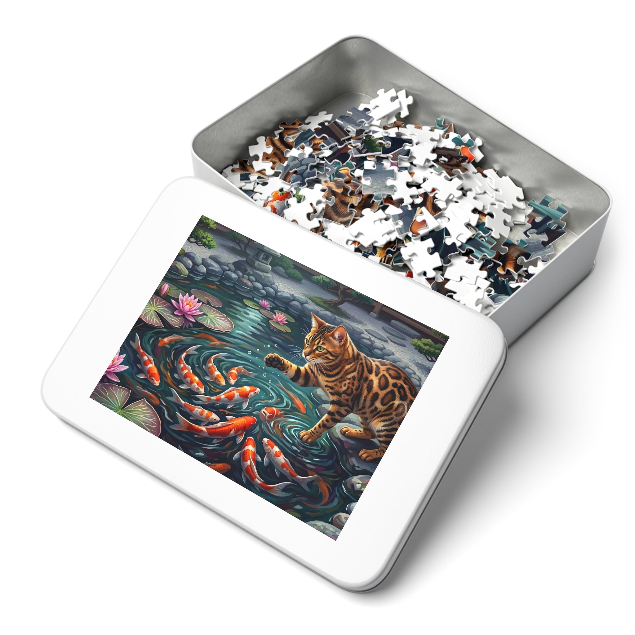 Bengal Koi Pond Jigsaw Puzzle