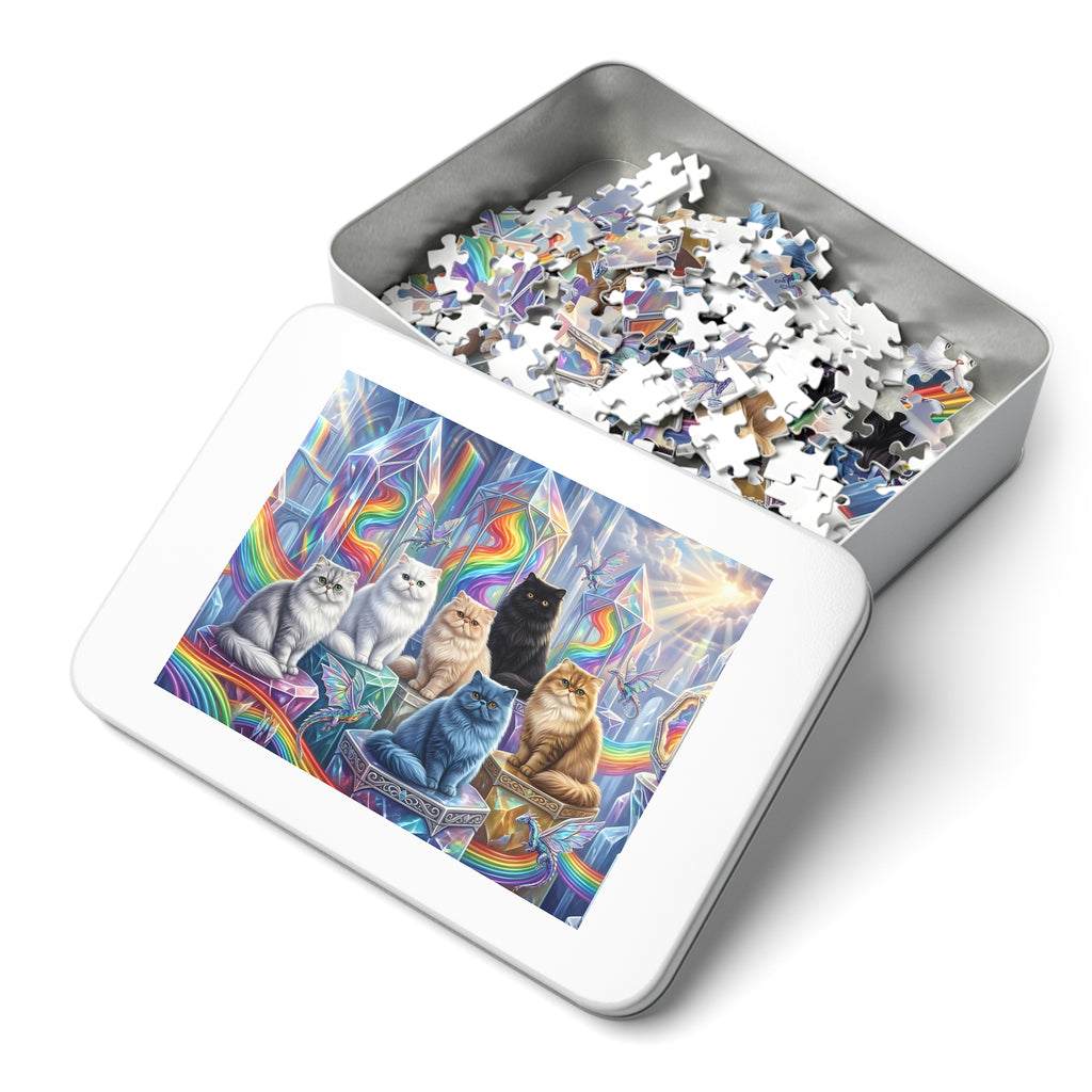 Persian Rainbow Crystal Realm Jigsaw Puzzle