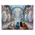 Persian Cat Glass Palace Cameo Gallery Jigsaw Puzzle