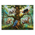 Persian Cat Enchanted Carousel Treehouse Jigsaw Puzzle