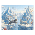 Silver Bengal Kitten Crystal Mountain Realm Jigsaw Puzzle