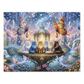 Persian Cat Giant Butterfly Glass Gazebo Fantasy Garden Jigsaw Puzzle