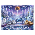 Persian Cat Solar Eclipse Palace Jigsaw Puzzle