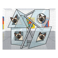 Seal Point Siamese Modern Art Gallery Jigsaw Puzzle