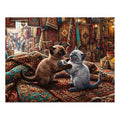 Seal and Blue Point Siamese Kittens Carpet Bazaar Jigsaw Puzzle