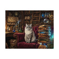 Seal Lynx Point Ragdoll Vintage Library Spellbooks Jigsaw Puzzle
