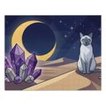 Seal Point Siamese Cyberpunk City Jigsaw Puzzle
