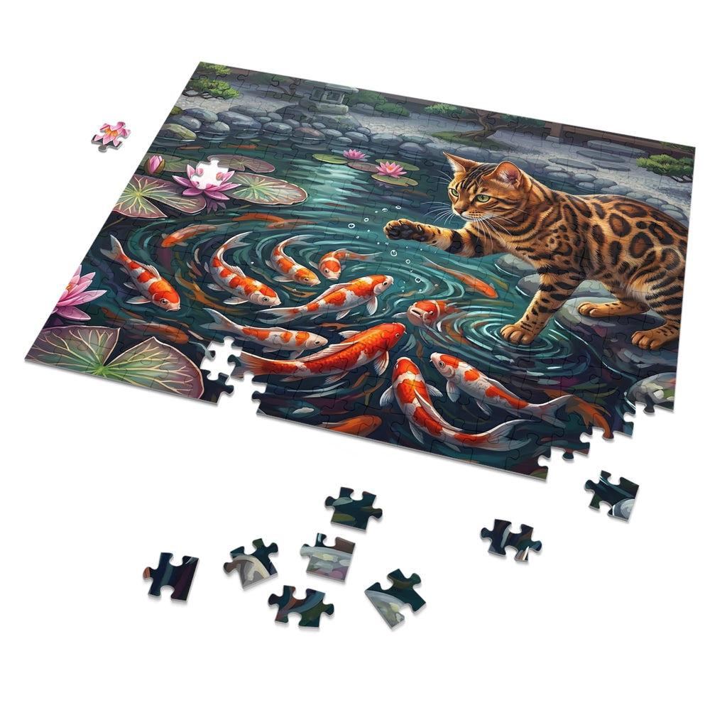 Bengal Koi Pond Jigsaw Puzzle