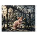 Sphynx Kitten Shadow Conservatory Jigsaw Puzzle