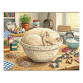 Cream British Shorthair Kitchen Baking Jigsaw Puzzle