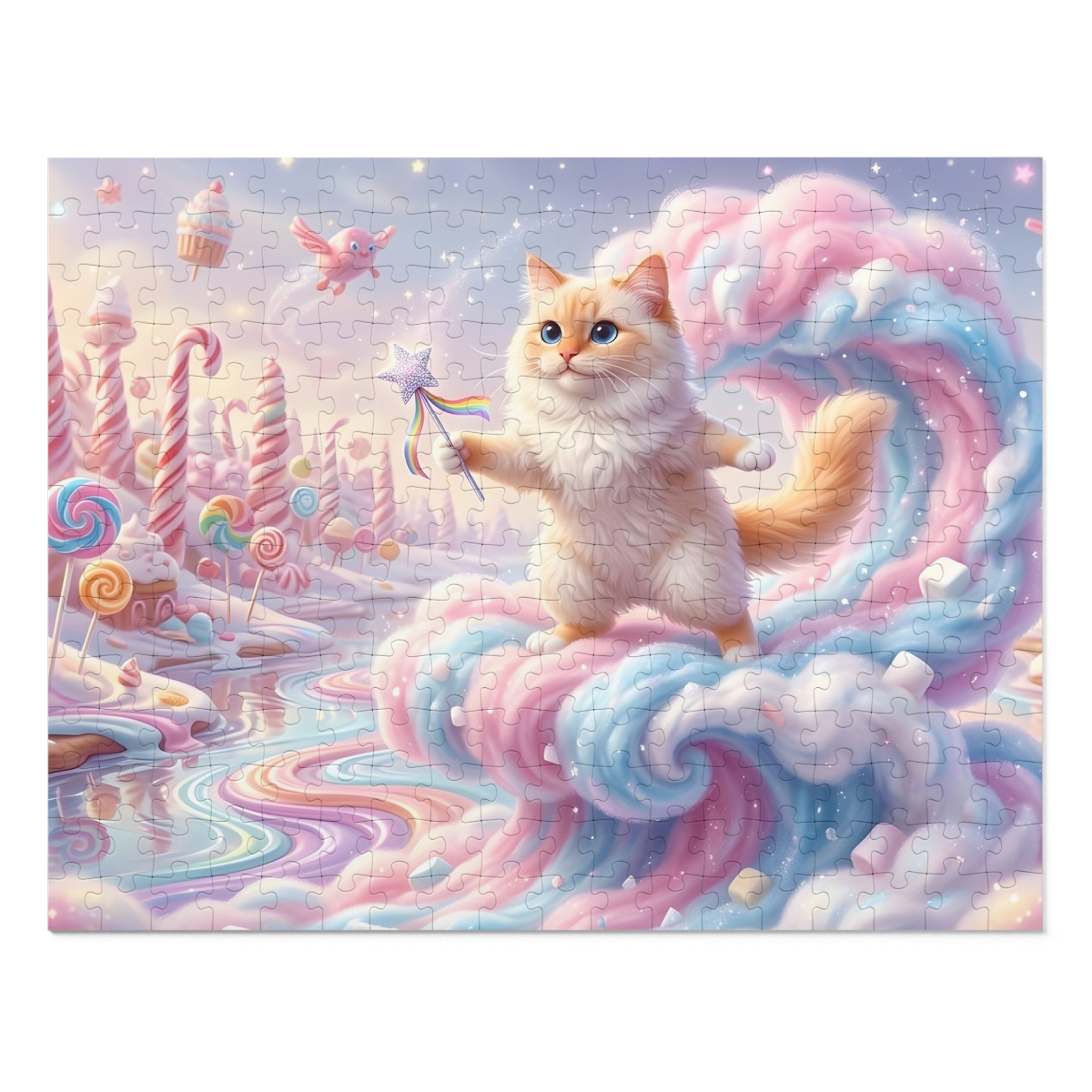 Flame Point Ragdoll Candy Land Magic Jigsaw Puzzle