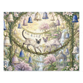 Siamese Cat Hanging Bell Garden Bridge Jigsaw Puzzle