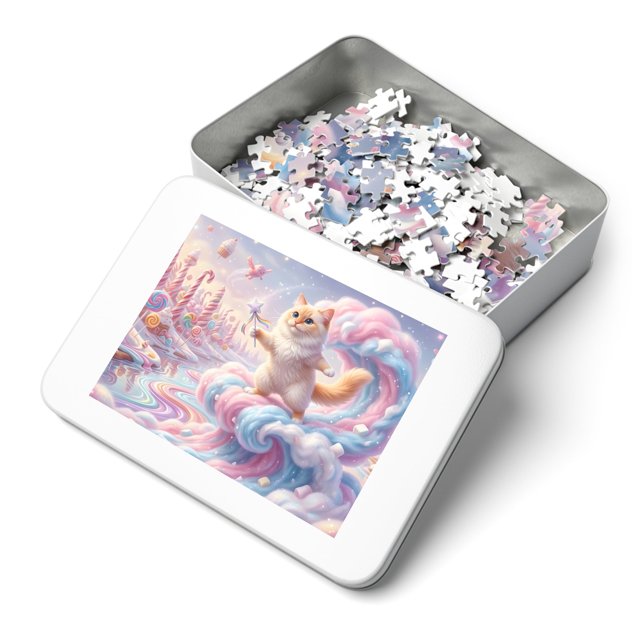 Flame Point Ragdoll Candy Land Magic Jigsaw Puzzle
