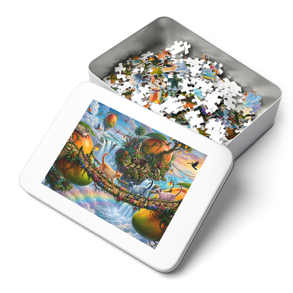 Siamese Tropical Mango Paradise Jigsaw Puzzle