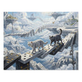 British Shorthair Domino Sky Bridge Jigsaw Puzzle