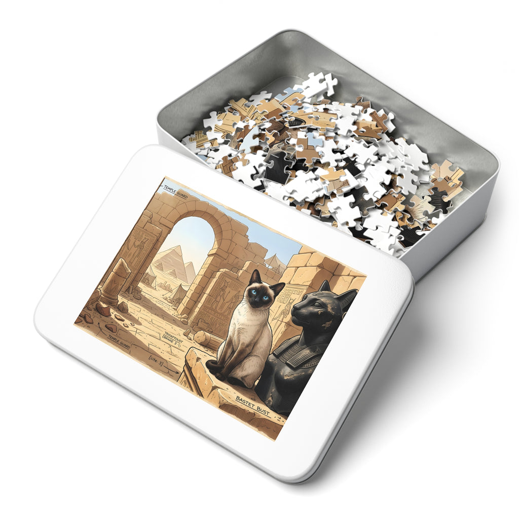 Blue Point Siamese Laser Heist Jigsaw Puzzle
