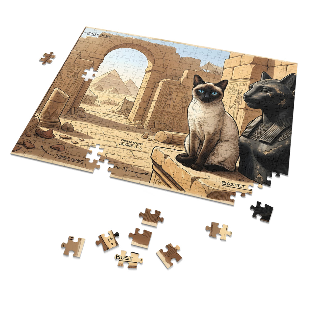 Blue Point Siamese Laser Heist Jigsaw Puzzle