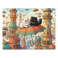 Persian Kitten Sky Parasol Kingdom Jigsaw Puzzle