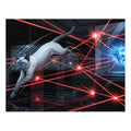 Blue Point Siamese Laser Heist Jigsaw Puzzle
