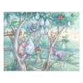 Sphynx Kitten Crystal Dewdrop Forest Jigsaw Puzzle