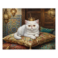 White Persian Moroccan Palace Jigsaw Puzzle