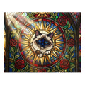 Seal Mitted Ragdoll Stained Glass Window Jigsaw Puzzle