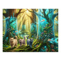 British Shorthair Enchanted Aquarium Tree Forest Jigsaw Puzzle